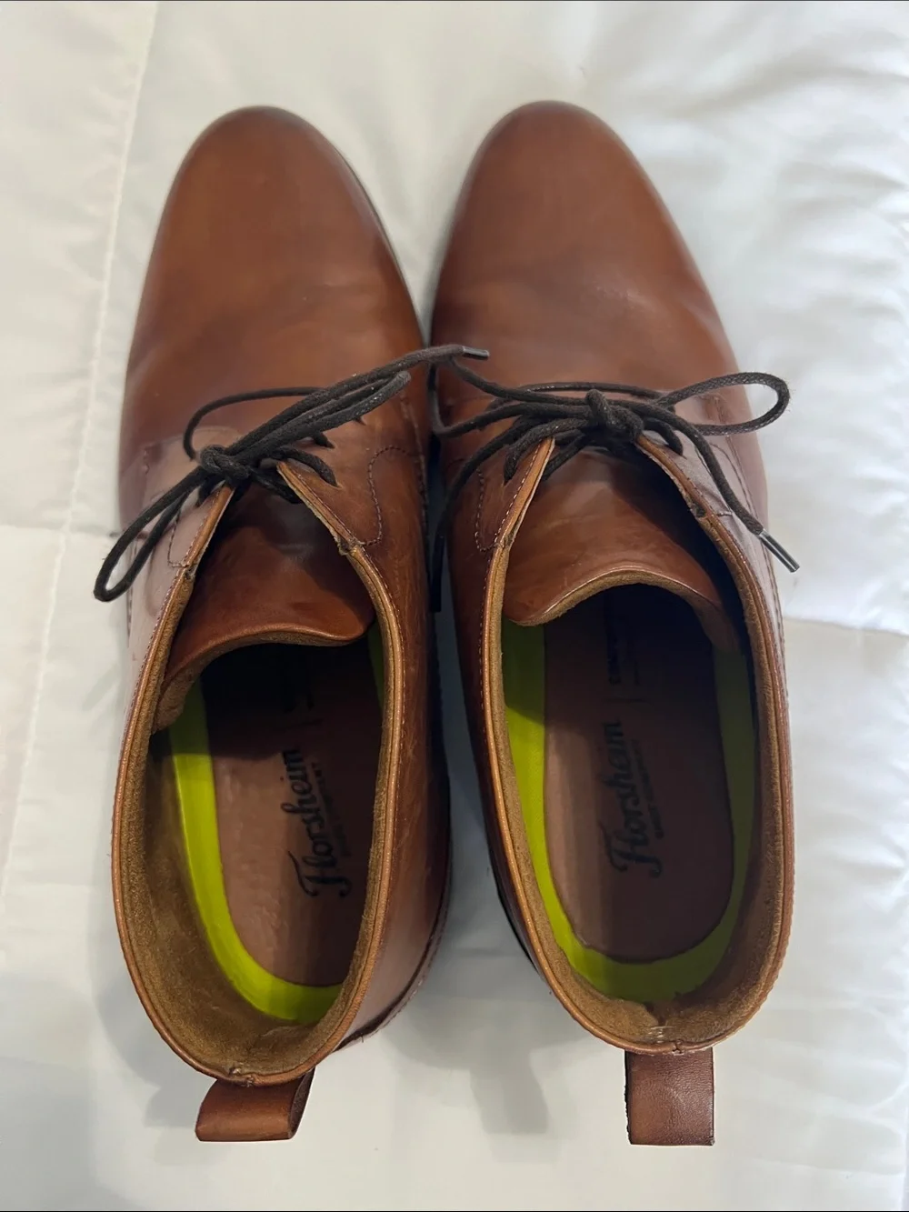 Florsheim smooth cognac